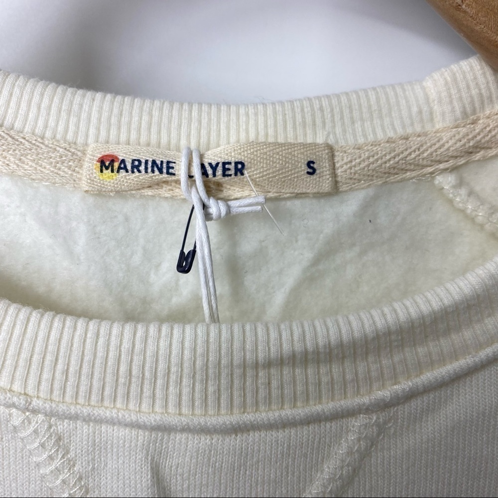 Marine Layer Jenny Retro Rib sweatshirt NWT s - Picture 10 of 12